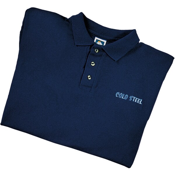 Gsm 2017 Cold Steel Navy Blue Polo Shirt M CLD-TPB1 - main